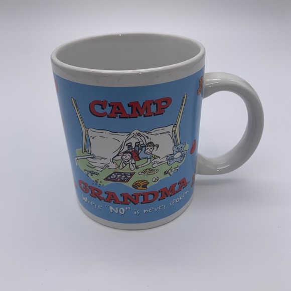 Vintage Camp Grandma Ceramic 12 Oz Coffee Mug By Houston Harvest - Picture 2 of 8